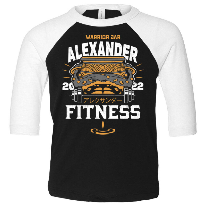 Warrior Jar Fitness Toddler 3/4 Sleeve Tee by cm-arts | Artistshot