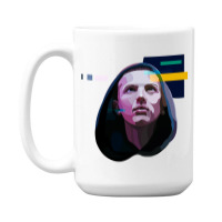 Beautiful Model Millie Bobby Mens Best Brown Music Vintage Retro 15 Oz Coffee Mug | Artistshot