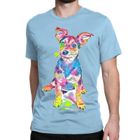 Dog With Perky Ears Classic T-shirt | Artistshot