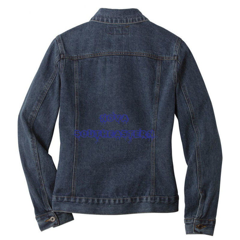 Infected Nova Southeastern Ladies Denim Jacket by TERRANCECOTT | Artistshot