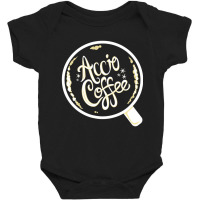 Accio Coffee Fan Girl, Reading Lit Humor Baby Bodysuit | Artistshot