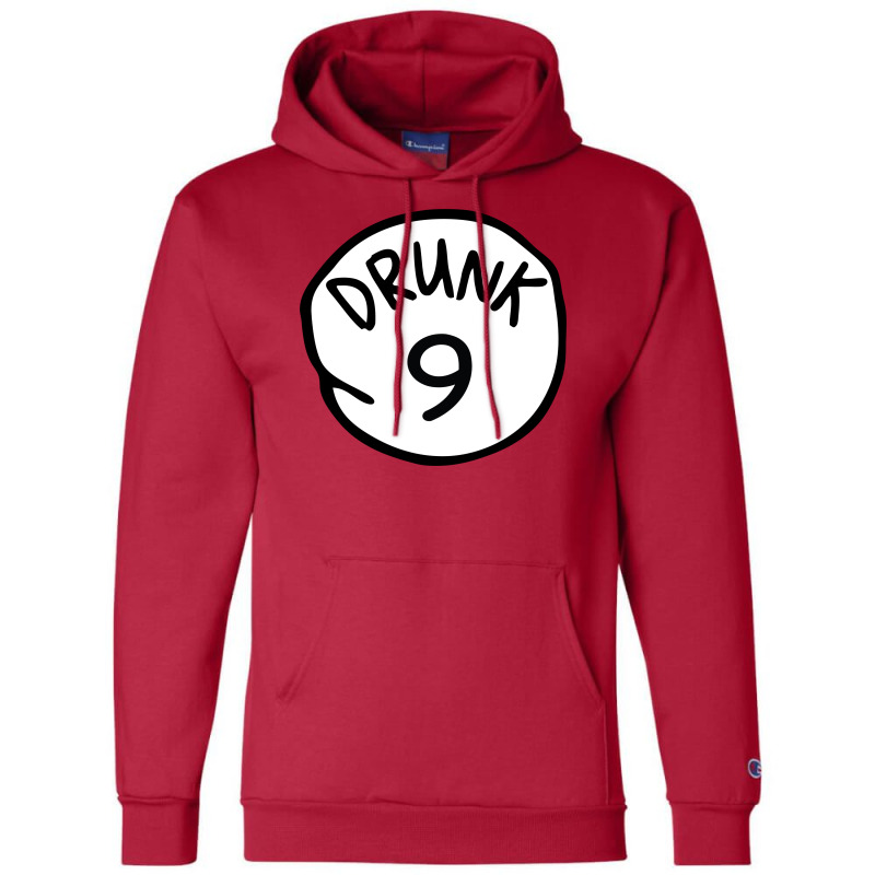 Drunk9 Champion Hoodie | Artistshot