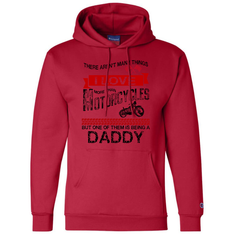 This Daddy Loves Motorcycles Champion Hoodie | Artistshot