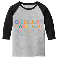 Girls Just Wanna Have Fundamental Rights-ygrdb Youth 3/4 Sleeve | Artistshot