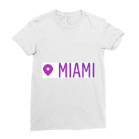 Miami Ladies Fitted T-shirt | Artistshot