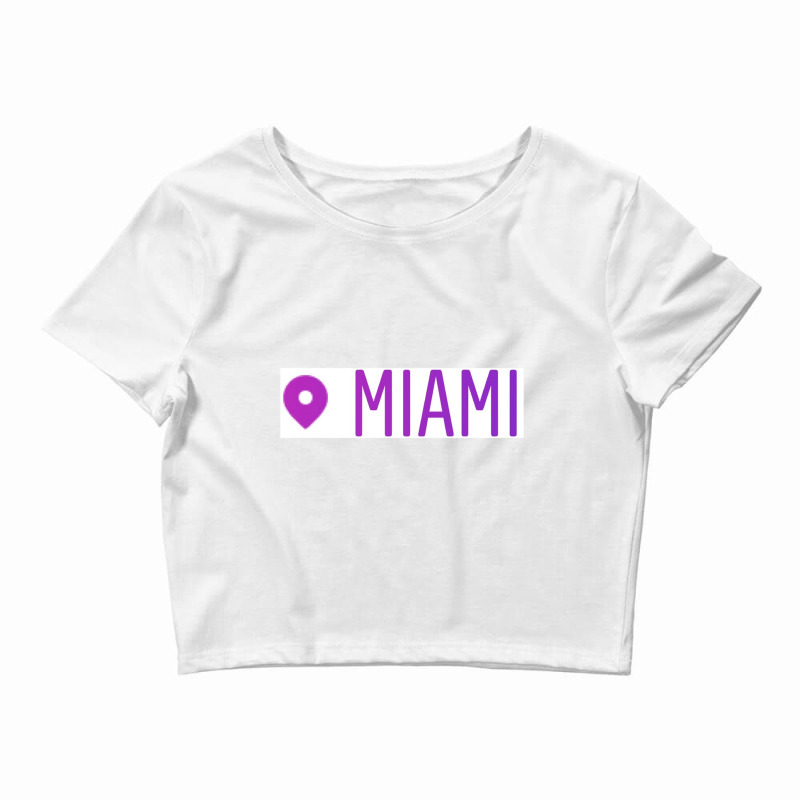 Miami Crop Top by TERRANCECOTT | Artistshot