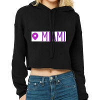 Miami Cropped Hoodie | Artistshot