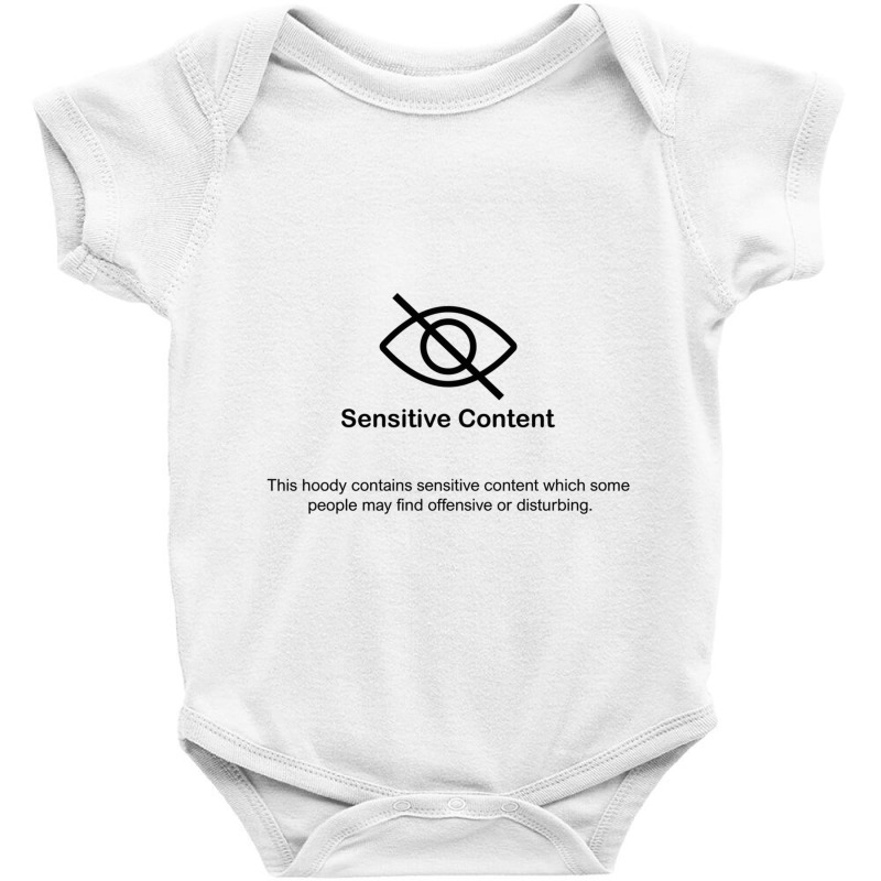 Sensitive Content Baby Bodysuit by cm-arts | Artistshot