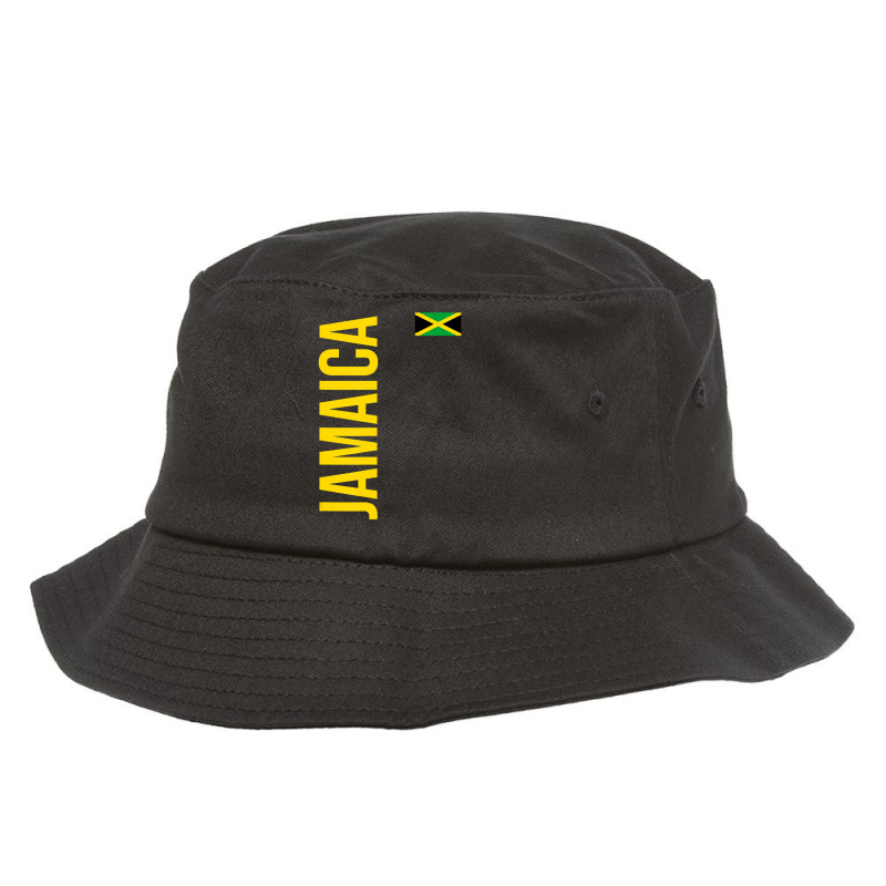 Jamaica Flag Athletic Soccer Football Sports Jersey Bucket Hat | Artistshot