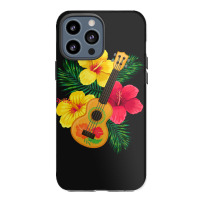 Hawaiian Ukulele Lute Guitar Hibiscus Iphone 13 Pro Max Case | Artistshot