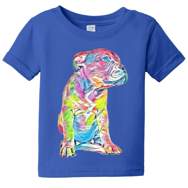 Pit Bull Baby Tee by Kemnabi | Artistshot