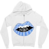 Nova Lips Zipper Hoodie | Artistshot