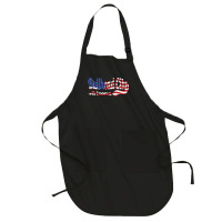 Bullhead City Arizona American Flag T Shirt Full-length Apron | Artistshot