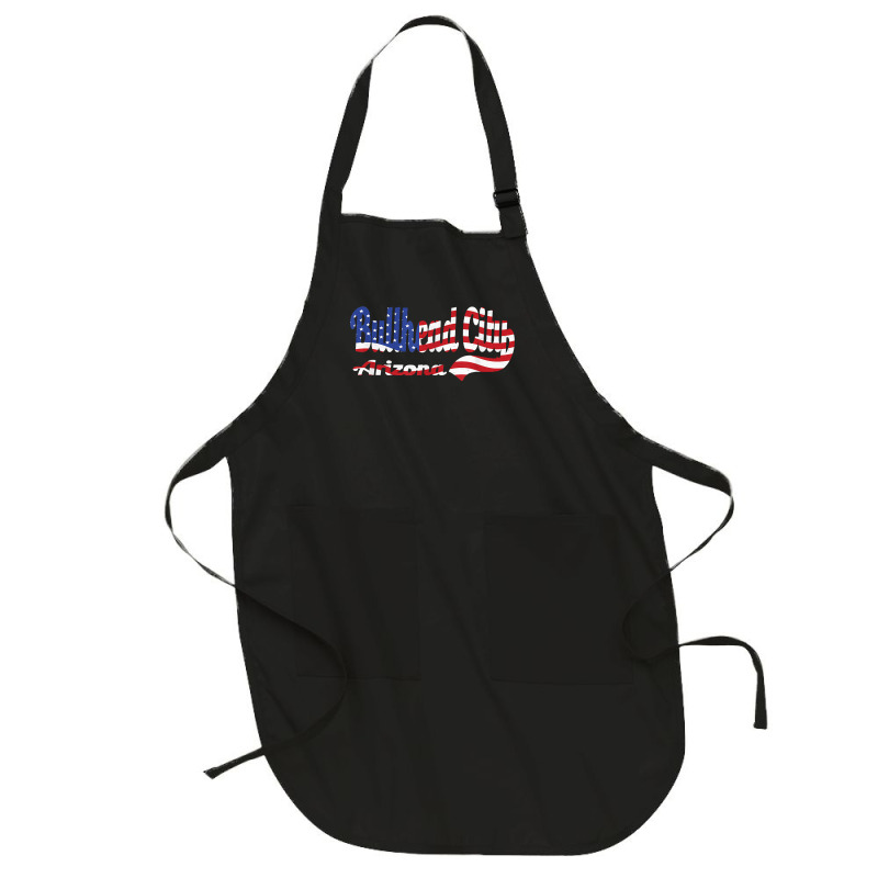 Bullhead City Arizona American Flag T Shirt Full-length Apron | Artistshot