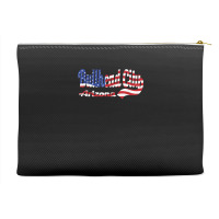 Bullhead City Arizona American Flag T Shirt Accessory Pouches | Artistshot