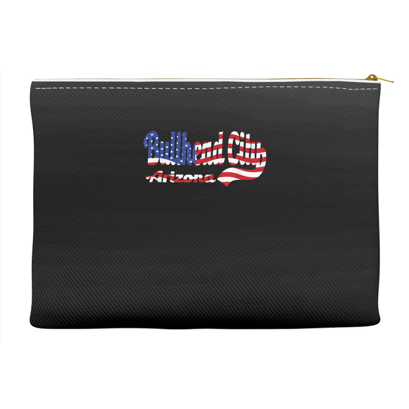 Bullhead City Arizona American Flag T Shirt Accessory Pouches | Artistshot