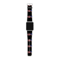 Bullhead City Arizona American Flag T Shirt Apple Watch Band | Artistshot