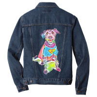 Setter Vestito Da Supereroe Men Denim Jacket | Artistshot