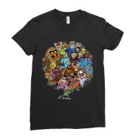 World Of Friendship Ladies Fitted T-shirt | Artistshot