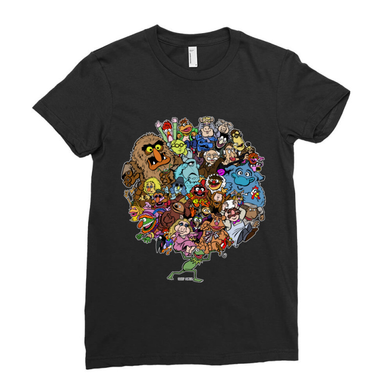 World Of Friendship Ladies Fitted T-Shirt by Kenruhaea79 | Artistshot