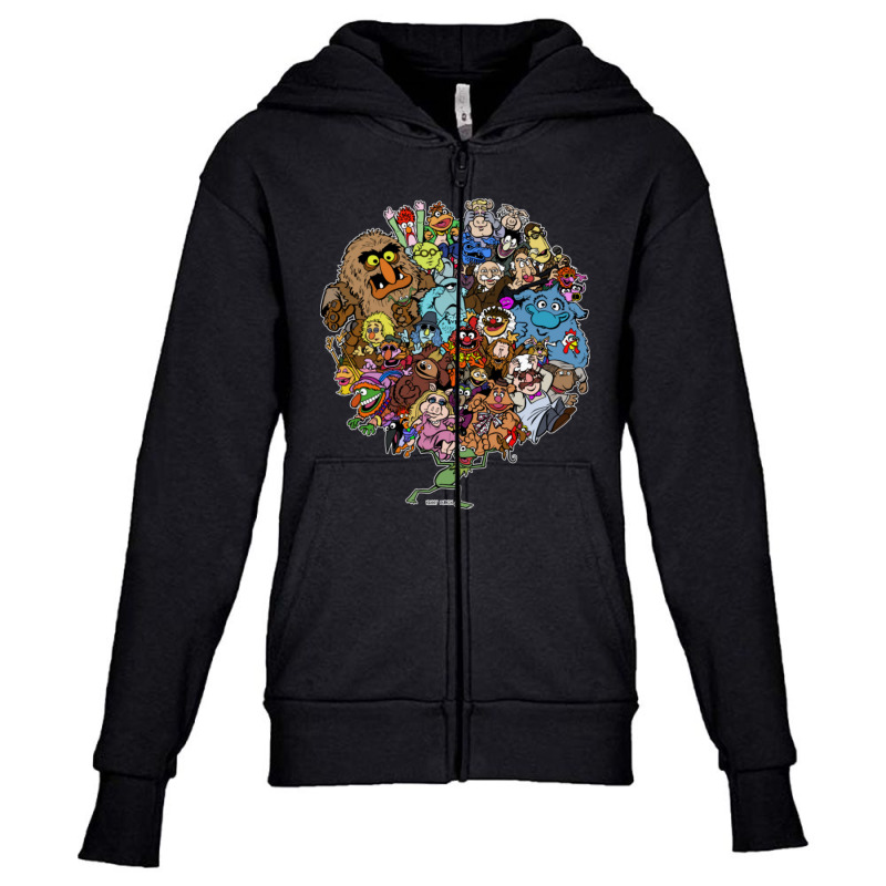 World Of Friendship Youth Zipper Hoodie by Kenruhaea79 | Artistshot