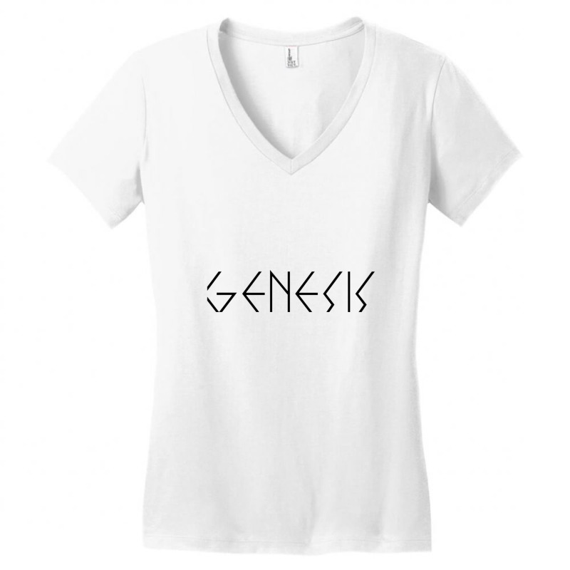 Genesis Women's V-Neck T-Shirt by babbetteminget | Artistshot