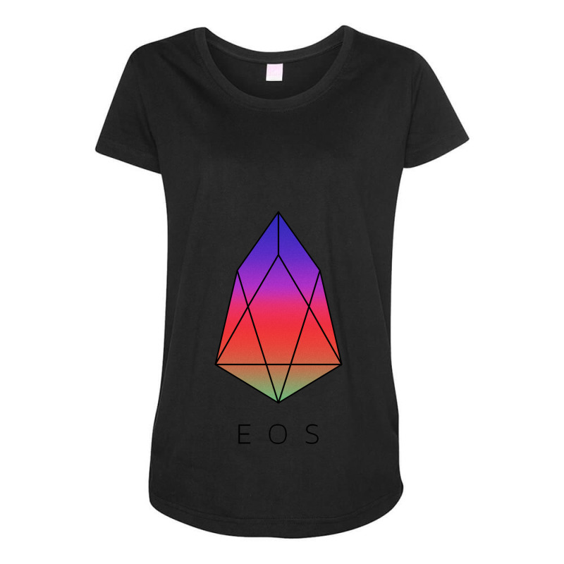 Eos - Crypto Maternity Scoop Neck T-shirt by cm-arts | Artistshot