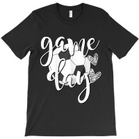 Game Day Soccer Ball With Hearts Soccer Mom Soccer Player T-shirt | Artistshot