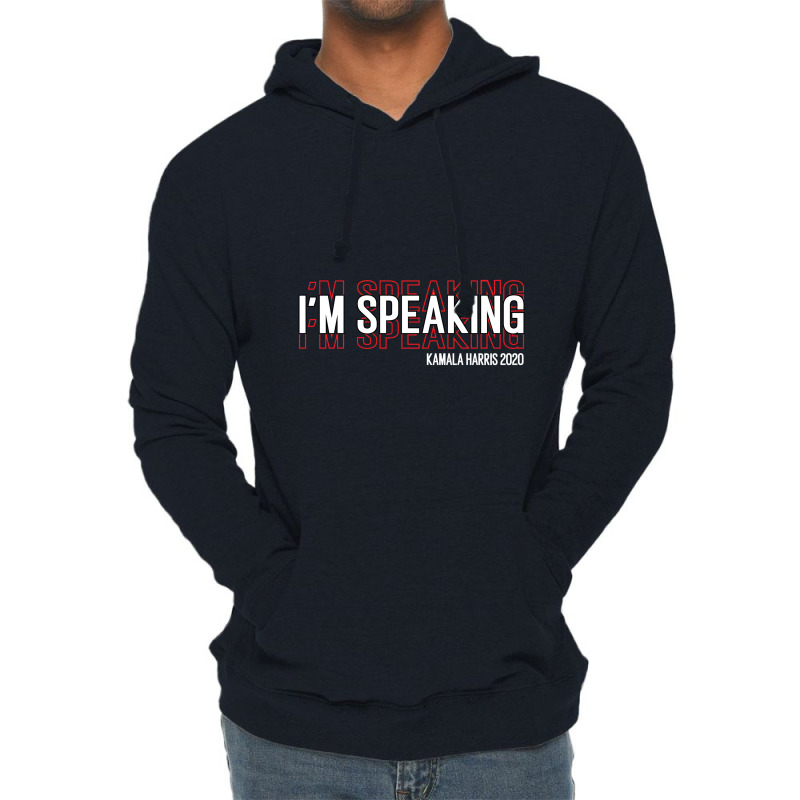 Im Speaking Kamala Lightweight Hoodie | Artistshot