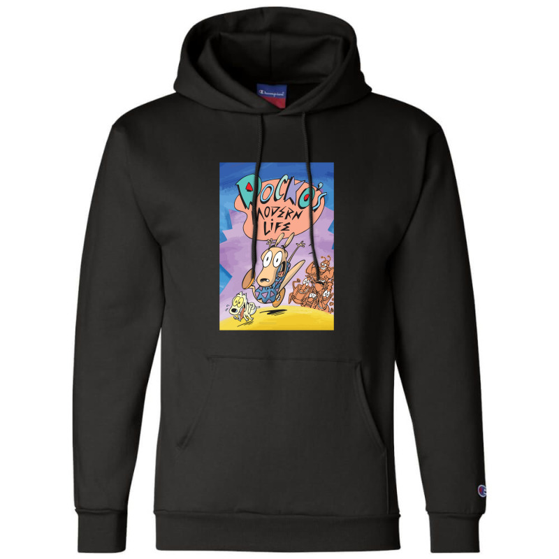 Rocko's Modern Life 6 Champion Hoodie | Artistshot