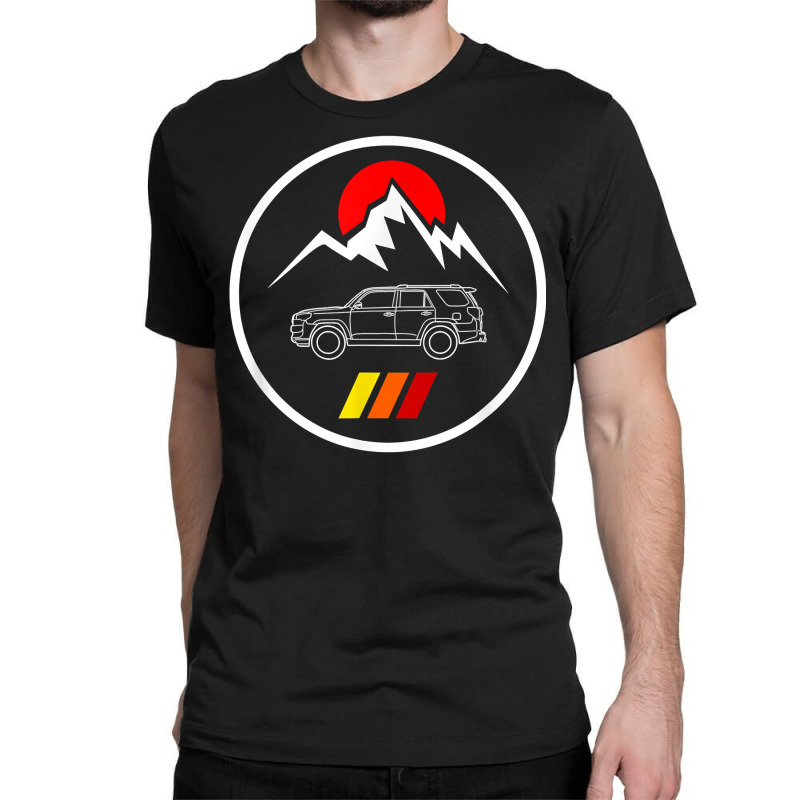 Overland Adventure Cool Offroad 4x4 Suv Truck T Shirt Classic T-shirt by cm-arts | Artistshot