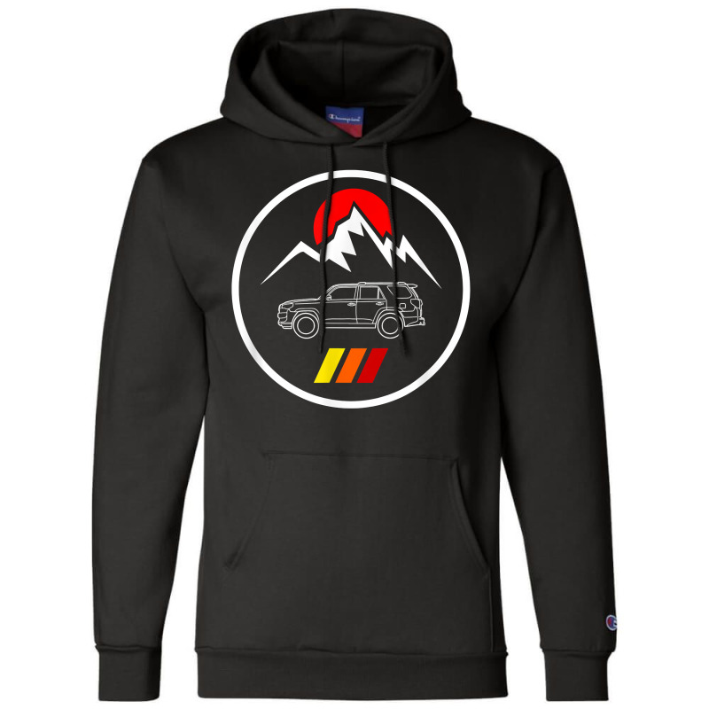 Overland Adventure Cool Offroad 4x4 Suv Truck T Shirt Champion Hoodie by cm-arts | Artistshot