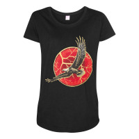 Lightning Eagle, Lightning Eagle The Sun, Lightning Eagle Red, Lightni Maternity Scoop Neck T-shirt | Artistshot