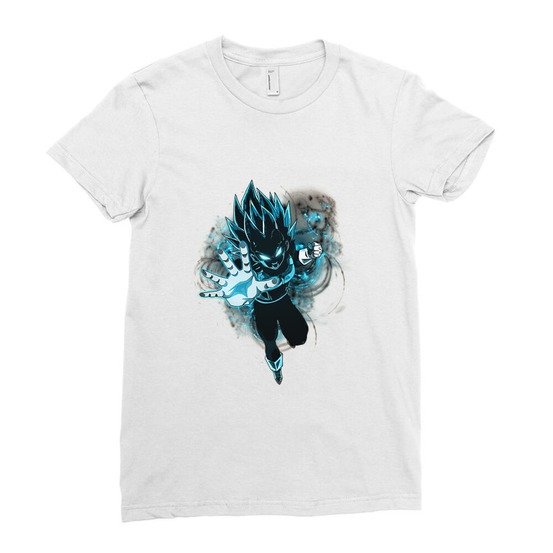 Vegeta T Shirtdragon Ball Super Vegeta Super Saiyan Blue Ladies Fitted T-Shirt by DiscoArtGem | Artistshot