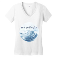 Nova Southeastern University (3) Women's V-neck T-shirt | Artistshot