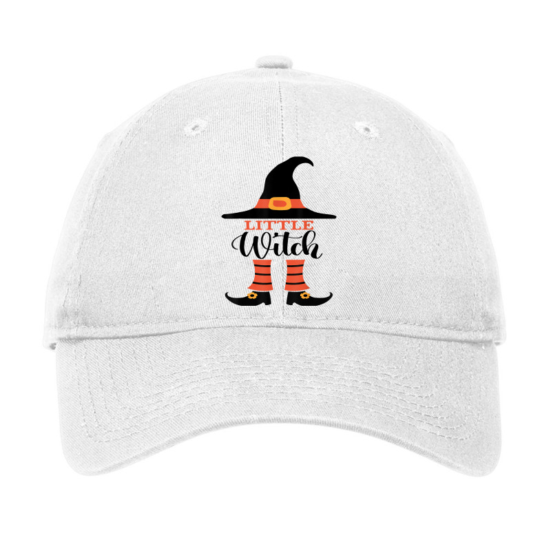 Cute Little Witch Adorable Halloween Novelty Holiday Item T Shirt Adjustable Cap by cm-arts | Artistshot