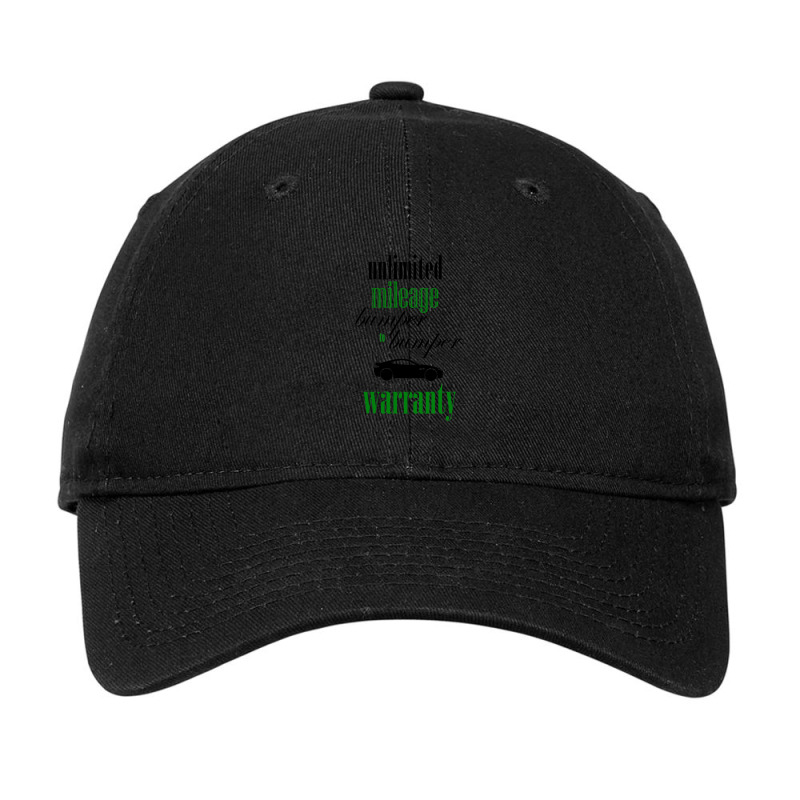 Bumper To Bumper Warranty Adjustable Cap by RickyRamshur | Artistshot