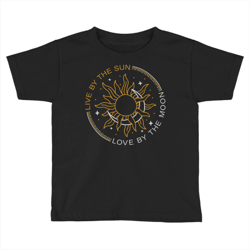 Live By The Sun Love By The Moon Wicca Pagan Solstice Pullover Hoodie Toddler T-shirt | Artistshot