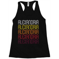 Alexandria, La Vintage Style Louisiana Racerback Tank | Artistshot