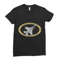 F-16 Fighting Falcon Jet Fighter Military Airplane Ladies Fitted T-shirt | Artistshot