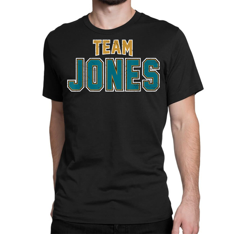 Distressed Team Jones Surname Proud Family Last Name T Shirt Classic T-shirt by cm-arts | Artistshot