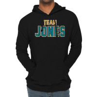 Distressed Team Jones Surname Proud Family Last Name T Shirt Lightweight Hoodie | Artistshot