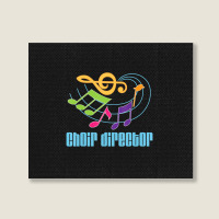 Choir Director Music Choral Teacher Landscape Canvas Print | Artistshot