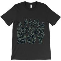 Birthday Boy Army Party Military Party Supplies Camo Green T-shirt | Artistshot