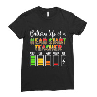 Head Start Teacher Battery Life Head Start Teachers T Shirt Ladies Fitted T-shirt | Artistshot