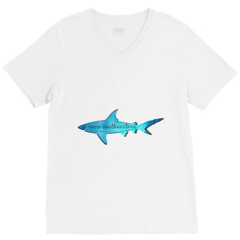 Nova Southeastern V-Neck Tee by TERRANCECOTT | Artistshot