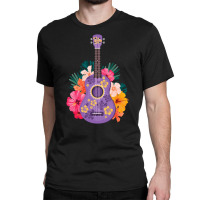 Ukulele Music Instrument Fan, Ukulele Music Instrument Fan Art, Ukulel Classic T-shirt | Artistshot