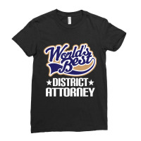 District Attorney Occupation Job Ladies Fitted T-shirt | Artistshot