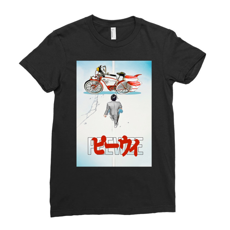 Peewee Akira Style Ladies Fitted T-Shirt by cm-arts | Artistshot