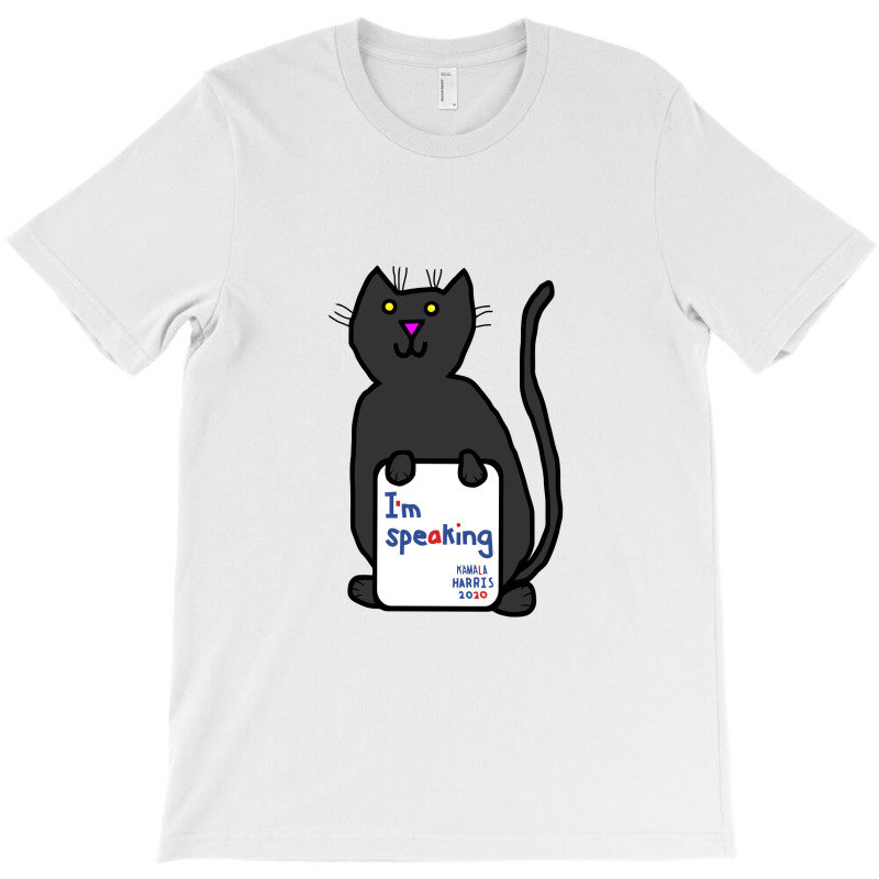 Cute Cat With Kamala Vp Debate Quote Kamala T-shirt | Artistshot